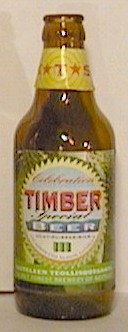 Celebration Timber Special Beer bottle by Secret Forest Brewery of Keitele (OLVI)