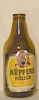 Küppers Kölsch bottle by unknown brewery