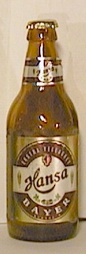 Hansa Bayer bottle by A/S Hansa Bryggeri