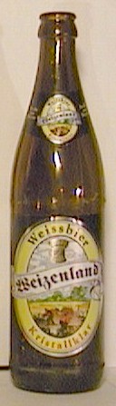 Weizenland Kristalklar bottle by Kaiserdom Privatbrauerei Bamberg