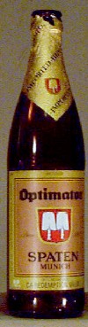 Spaten Optimator bottle by Spaten