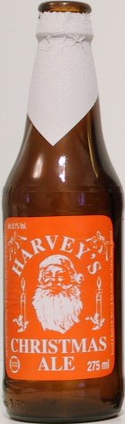 Harvey's Christmas Ale bottle by Harvey & Son 