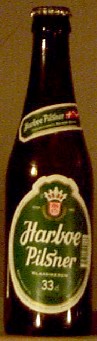 Harboe Pilsner bottle by Harboe