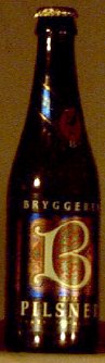 Bryggeren's Pilsner bottle by Harboe