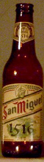 San Miguel 1516 (new label) bottle by San Miguel