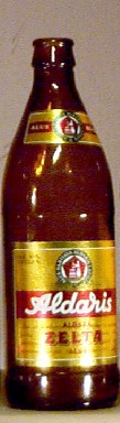 Aldaris Zelta (new label) bottle by Aldaris