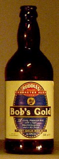 Bob's Gold bottle by Ruddles