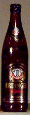 Erdinger Weissbier Dunkel bottle by Erdinger