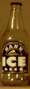 Hahn ICE Beer bottle by Hahn Brewing Co