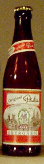 Original Pinkus Obergärig bottle by Brauerei Pinkus Müller 