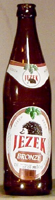 Jezek Bronze bottle by Pivovar a Sodovkarna Jihlava