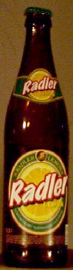 Radler Lemon bottle by Pécsi Sör