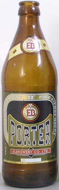EB Porter bottle by Elbrewery 