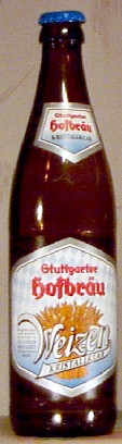 Stuttgarter Hofbräu Weizen Kristallklar bottle by Brauerei Dillinger Brauhaus