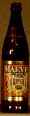 Maeve's Crystal Wheat bottle by Dublin Brewing Company