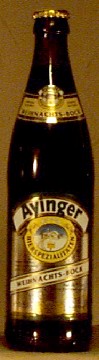 Ayinger Weihnachts-Bock bottle by Aying