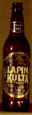 Lapin Kulta Talvi bottle by Hartwall
