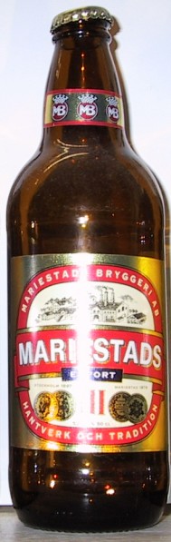 Mariestads Export III bottle by Spendrup's Bryggeri 