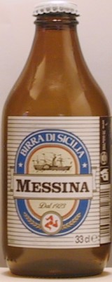 Messina bottle by Birra Dreher 