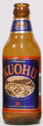 KuohuTumma bottle by Oy Mallaskoski AB 