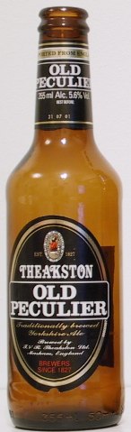 Old Peculier (label 2000) bottle by T & R Theakston Ltd 