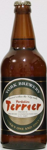 Yorkshire Terrier bottle by The York Brewery Company Ltd 