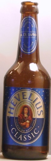 Hevelius Classic bottle by Hevelius Brewing Company Ltd. 