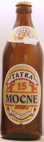 Tatra 15 Mocne Piwo bottle by Zyviec 