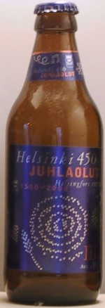 Helsinki 450 Juhlaolut bottle by PUP 