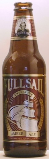 Full Sail amber ale bottle by Harbour Beer Company 