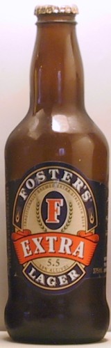 Foster's Extra Lager bottle by Carlton & United Breweries Ldt. 