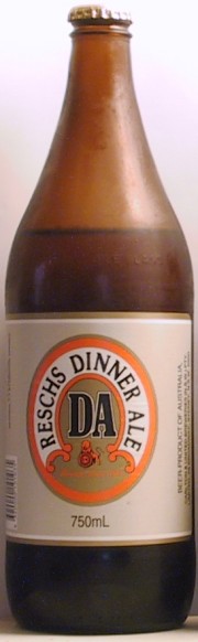 Reschs Dinner Ale bottle by Carlton & United Breweries Ldt. 