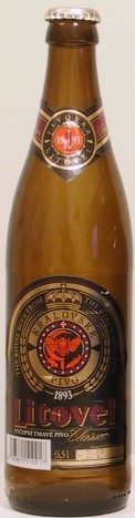 Litovel Classic bottle by Litovel