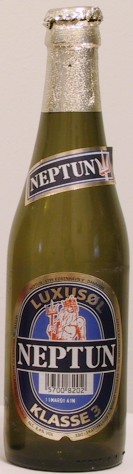Neptun Luxusøl bottle by Neptun 