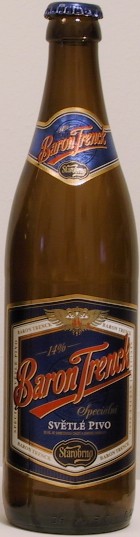 Baron Trenck bottle by Pivovar Starobrno 