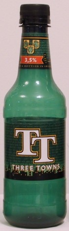 Three Towns bottle by Pripps 