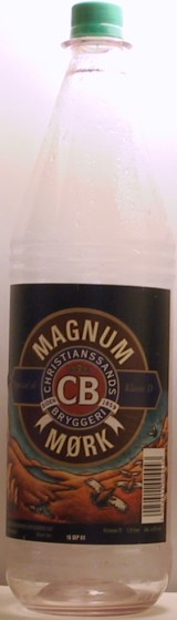 Magnum Mörk bottle by Christianssands Bryggeri 