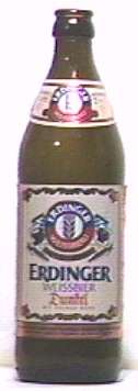 Erdinger Weissbier Dunkel bottle by unknown brewery