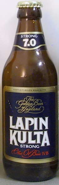 Lapin Kulta Strong IVB bottle by Hartwall 