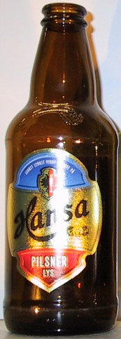 Hansa Pilsner Lys bottle by A/S Hansa Bryggeri 