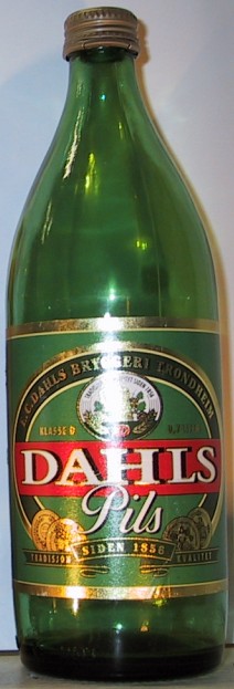 Dahls Pils bottle by E.C.Dahls Bryggeri 