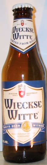 Wieckse Witte bottle by De Ridder 