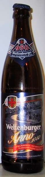 Weltenburger anno 1050 bottle by Klosterbraurei Weltenburger  