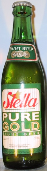 Stella Pure Gold bottle by Mauritius Breweries Ltd 