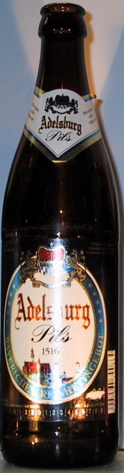 Adelsburg Pils bottle by Ilzer Sörgyar 