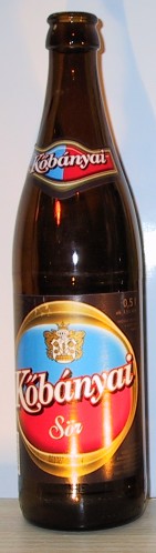 Köbanyai Sör bottle by Dreher Sörgyarck Rt 