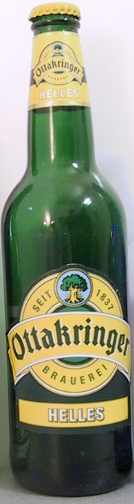 Ottakringer Helles bottle by Ottaringer Brauerei 