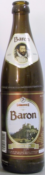Lobkowitz Baron bottle by Lobkowicz Brewery 
