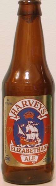 Harveys Elizabethan Ale bottle by Harvey & Son 