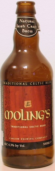 Moling's bottle by Carlow Brewing Company 